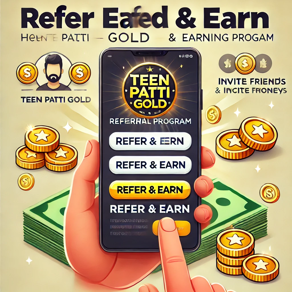 Teen Patti Gold Refer And Earn
